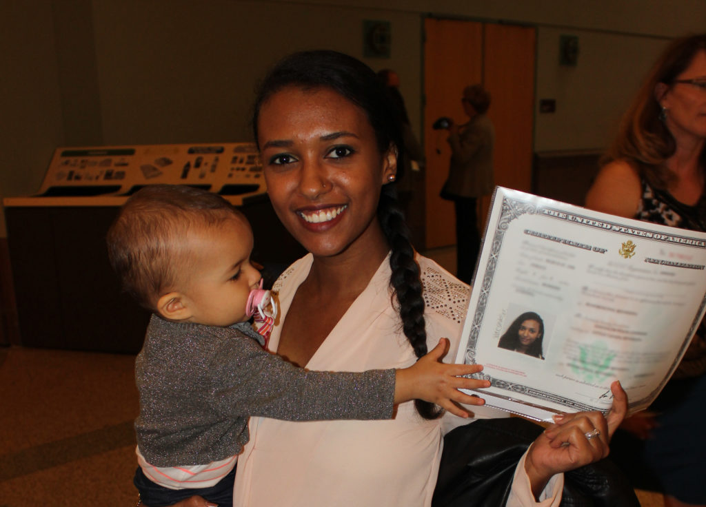 Jayda wants my naturalization certificate!